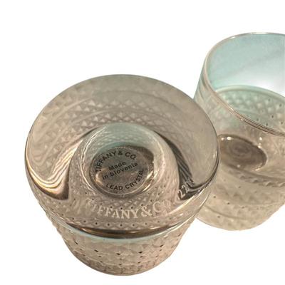 Sale Photo Thumbnail #32: Tiffany and Co, diamond point crystal shot glasses