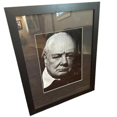 Sale Photo Thumbnail #358: Alfred Hitchcock photo by Phillip Hasselman in frame 16x20