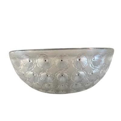 Sale Photo Thumbnail #270: Lalique Nemours Crystal Poppy Bowl