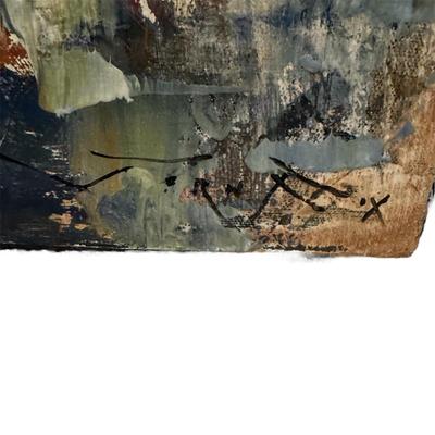 Sale Photo Thumbnail #300: Abstract oil 48x36" by Jorn Fox