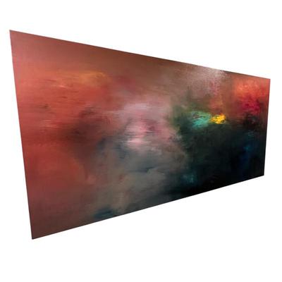 Sale Photo Thumbnail #396: "Untitled Abstract" by M.D. Tokon 34.5" x 71"