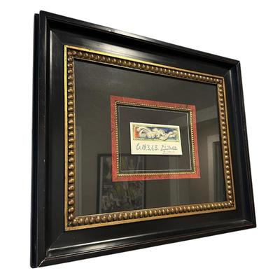 Sale Photo Thumbnail #177: Picasso in frame 27" x 23"