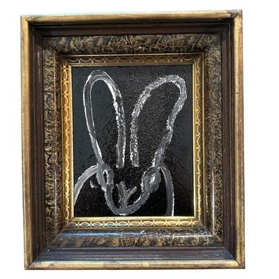 Sale Photo Thumbnail #197: "Night Watch" by Hunt Slonem in frame 12" x 14.5"