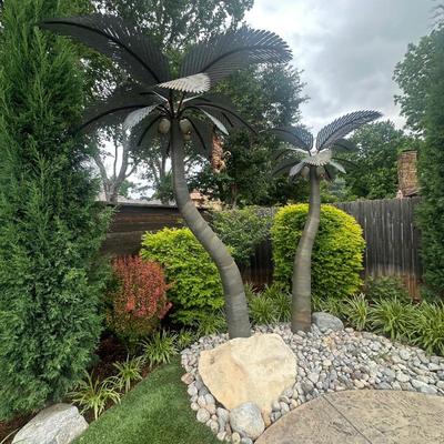 Sale Photo Thumbnail #1: Kyle Adams/ Designer Palms Custom outdoor sculptures with lights