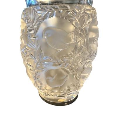 Sale Photo Thumbnail #262: Lalique Bagatelle Bird Vase