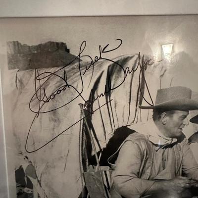 Sale Photo Thumbnail #364: John Wayne Signed Photo