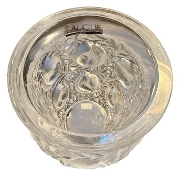 Sale Photo Thumbnail #264: Lalique Bagatelle Bird Vase