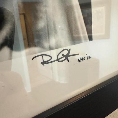 Sale Photo Thumbnail #331: signed Mick Jagger and Kieth Richards NYC 1972 16 x 20 by Bob Gruen