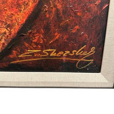 Sale Photo Thumbnail #191: "Kiss" by Zinovy Shersher 30" x 42.5