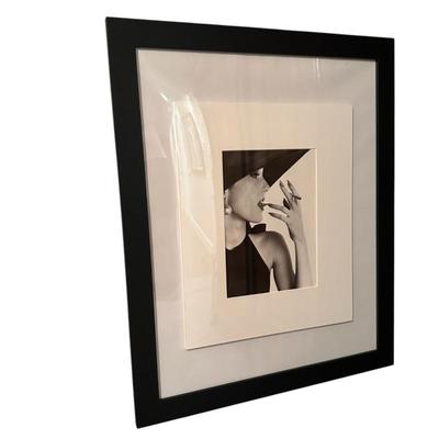 Sale Photo Thumbnail #421: 11.5x8.75 photo of "Tobacco Tongue" Mary Jane Russell by Irving Penn n frame 18" x 22" 