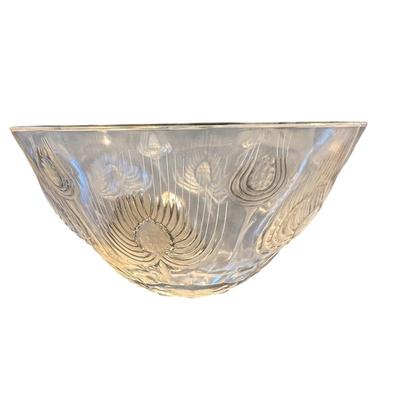 Sale Photo Thumbnail #266: Lalique Thistle Crystal Bowl