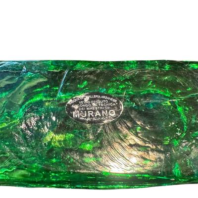Sale Photo Thumbnail #93: Murano fish circular green base aquarium