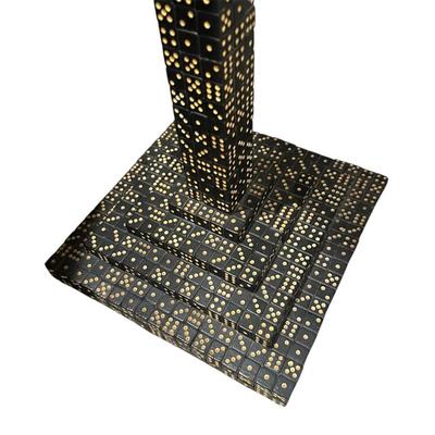 Sale Photo Thumbnail #312: Folk art dice floor lamp