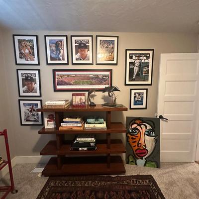Sale Photo Thumbnail #475: Barbara Barry shelf, books and art