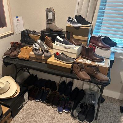 Sale Photo Thumbnail #390: New in Box designer shoes and boots