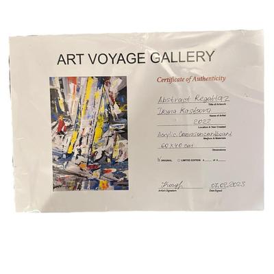 Sale Photo Thumbnail #180: Absract Rigatta by Iryna Kastsova 19"X 25"
