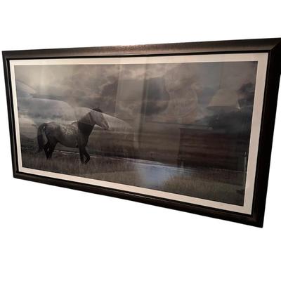 Sale Photo Thumbnail #399: "Once Upon a Time. in the West" by  Shane Rousack in frame 33.5" x 62.5"
