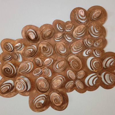 Copper Wall Sculpture 