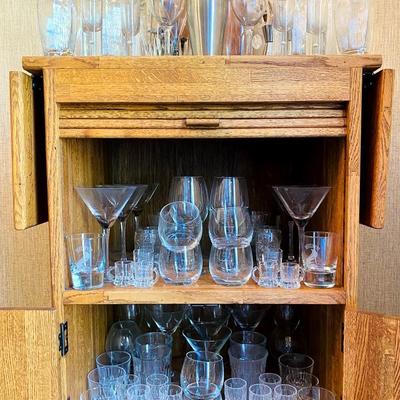 Rolling Bar Cart
