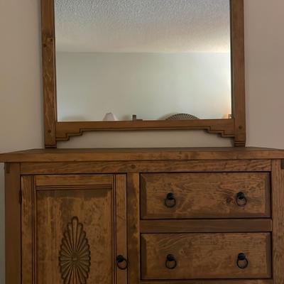 Morewood And Yager Dresser With Mirror 