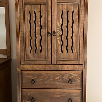 Morewood and Yager Southwest Storage Armoire
