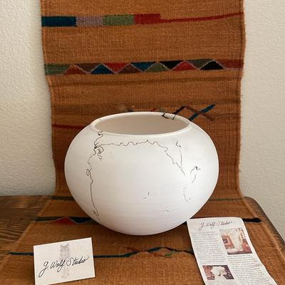 Horsehair Ceramic By G Wolf 