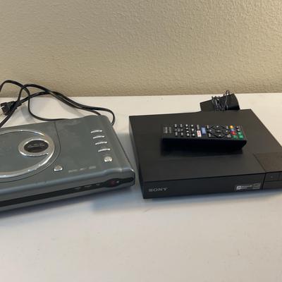 Sony Blue Ray Disk Player + Durabrand DVD-CD Player 