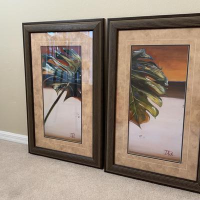 Green Leaves decor Prints By Patricia Pinto 46x1x35
