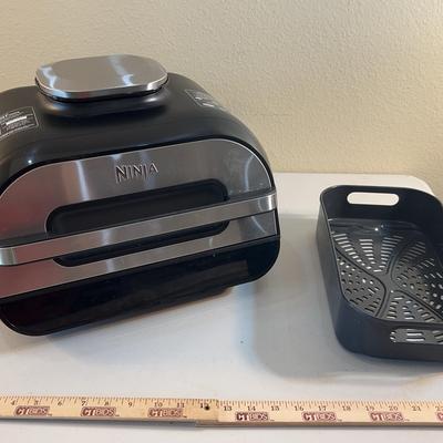 Ninja Indoor Grill, Foodi Smart XL 6-in-1 Indoor Grill with Air Fry, Roast, Bake, Broil & Dehydrate,