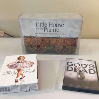 DVD Lot - Shirley Temple, Gods Not Dead, & Little House On The Prairie 
