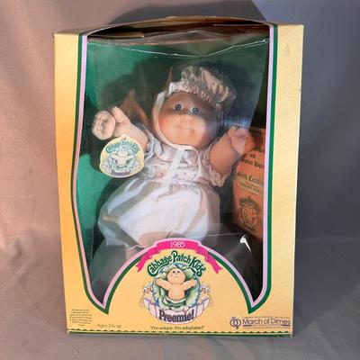Vintage 1985 Cabbage Patch Kids Preemie Doll 