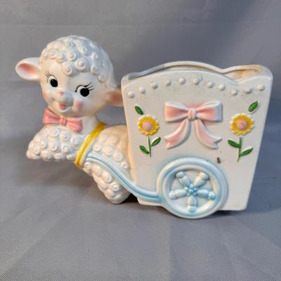 Vintage Rubens Original Lamb Planter