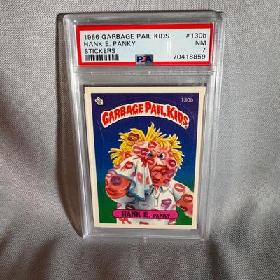 1986 Garbage Pail Kids #130b “HANK E. PANKY” 