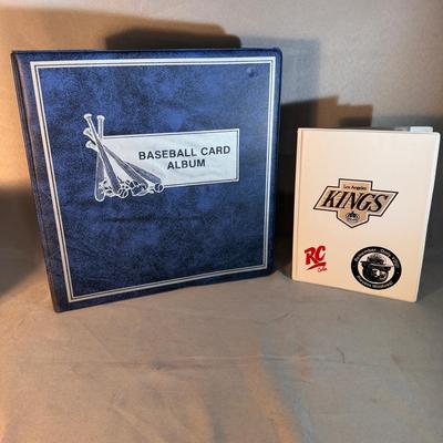 Vintage NHL Hockey Card Binders Lot