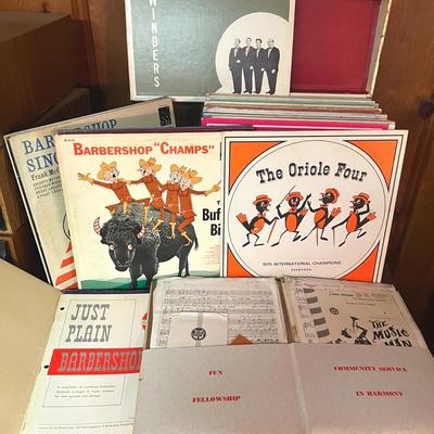 Barbershop Quartet, Albums & Sheet Music