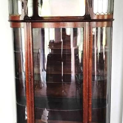 Antique Oak Cabinet 