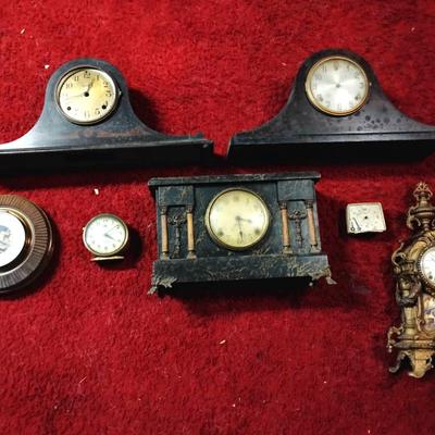 Vintage & Antique Clocks & Barometer 