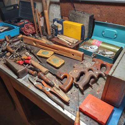 Large Vintage Tool Bonanza