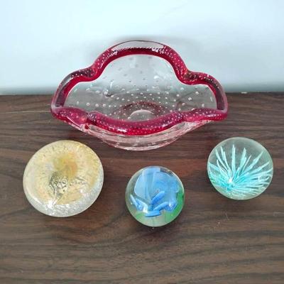 Blown Glass Featuring Murano 
