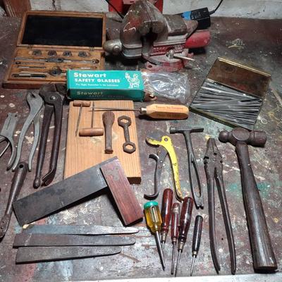 Small And Different Vintage Tool Lot 