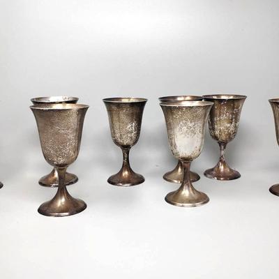 Stieff Sterling Silver Goblets 