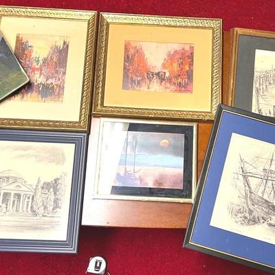 Plethora Of Framed Art
