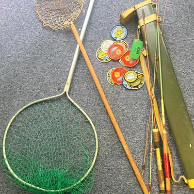 Fishing Gear And Badges