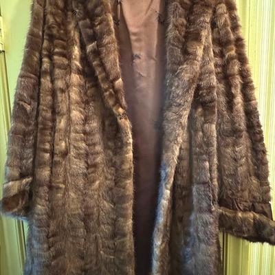 Vintage Mano Swartz Mink Coat 