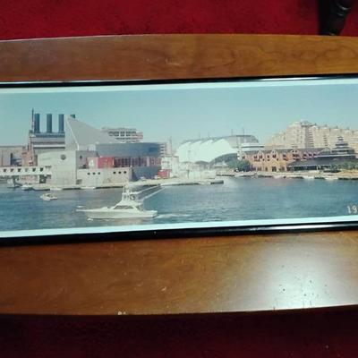 Coffee Table & Bonus Baltimore Skyline Print 