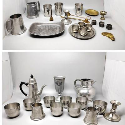 Vintage Brass & Pewter 