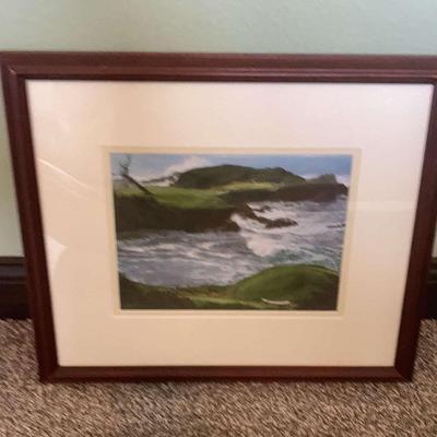 Crystal Skelly Golf Print