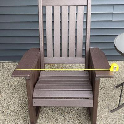 Patio Chairs and Round Side Table