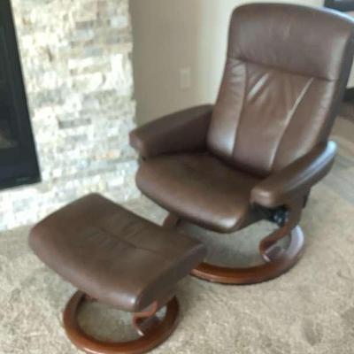 Stressless Reclining Chair with Foot Stool