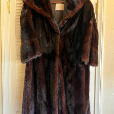 Sf132v mitvalsky s custom furs vintage mink coat
